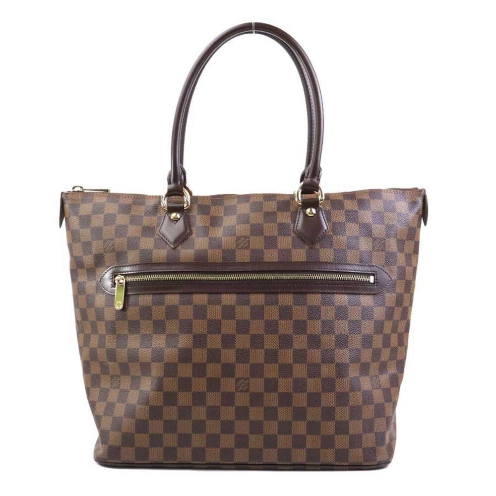 LOUIS VUITTON Authentic Brown Damier Canvas Shoulder Bag - Picture 1 of 5